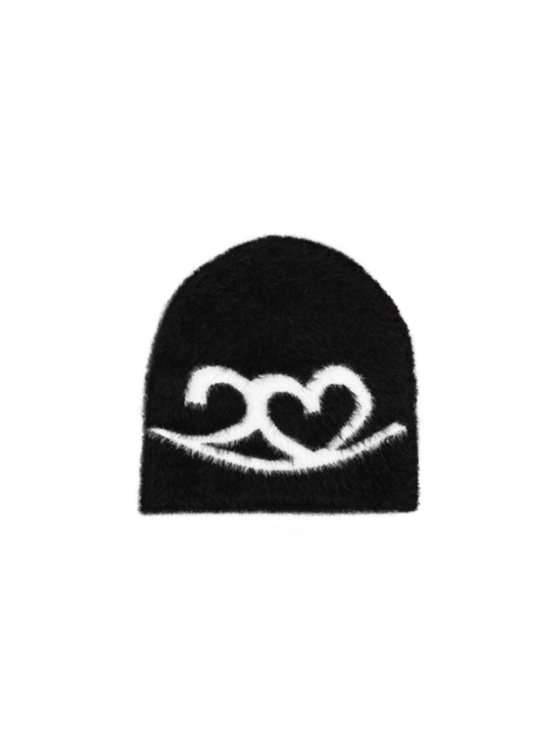 LOGO MOHAIR BEANIE